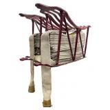 Vintage Fire Hoses w/ Racks