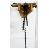 Vintage Hand Augers w/ Holder