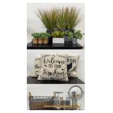 Faux Plants & Decor