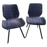 (2) Fabric Dining Chairs