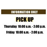 Pick Up Times
