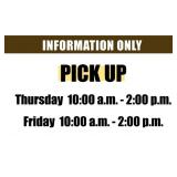 Pick Up Times