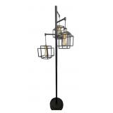 Square 3-Light Floor Lamp