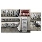 Metal Rustic Farmhouse Decor