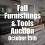 Fall Furnishings & Tools Auction