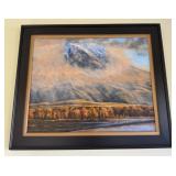 Fall Mountain Scene Painting