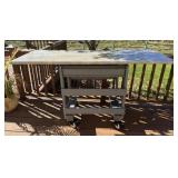 Rolling Outdoor Table