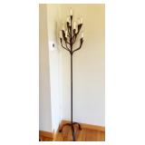 Wrought Iron 14 Candle Holder Tree
