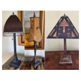 (3) Table Lamps