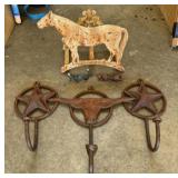 Cast Iron Wall Hangings & Drawer Pulls