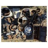 Casters, Wind Strap, Brace, Misc Bundle