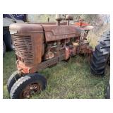Farmall IH Model M Tractor w/ Sickle Bar Mower