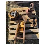 5 Ton Crosby Headache Ball & Hook, Pulley