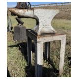 Anvil Mounted on Stand