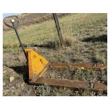 4500 lbs cap. Pallet Jack