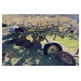 Three Bottom Plow Antique