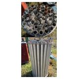 Welding Alloy on Rolling Cart
