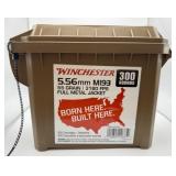 5.56MM | 300 RDS WINCHESTER M193 55GR FMJ BULK CAN