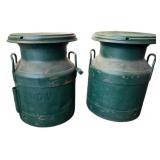 14" Milk Cans
