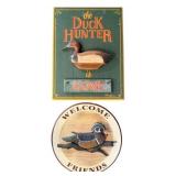 Wooden Duck Signs