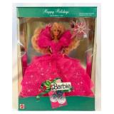 1990 Happy Holidays Special Edition Barbie Doll