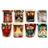 1989-1997 Happy Holidays Barbies Collection