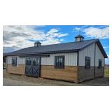 24ï¿½ x 36ï¿½ Tongue & Groove 2 Piece Horsebarn