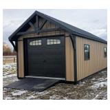 14ï¿½ x 28ï¿½ Montana A Frame Garage