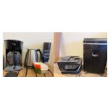 Printer, Shredder, Coffee Maker, Kettle