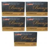 100 rds | 223 Rem PMC 55 Grain FMJ-BT Brass Case