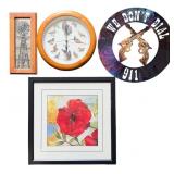 Orvis Wild Game Clock & Wall Art