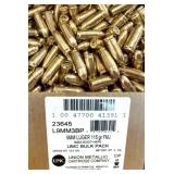9mm Luger | 100 RDS | 115gr FMJ | UMC BULK