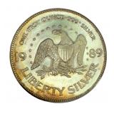 1oz .999 Silver Round