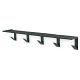 BEND WALL SHELF - GRAPHITE