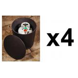 (4) PROPANE COVERS