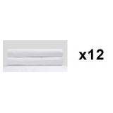 (12)  PARACHUTE SATEEN FLAT SHEETS - QUEEN