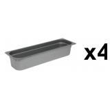 (4) Stainless Steel Steam Table Pan