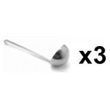 (3) 32 oz Heavy Duty Stainless Steel Ladles