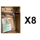 (8) METERED PUSH FAUCET - OLD STYLE BATHROOM