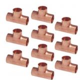 (349) TEE-COPPER 1/2' ID X 1/2' ID X 1/2' ID