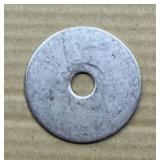 (3500) 3/8 FLAT WASHERS X 2 IN OD STAINLESS