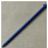 (100) 1/4' X 5' - 3/16' CONCRETE ANCHORS