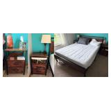 Queen Bed w/ Set of Nightstands