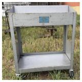 Petite Rolling Book Cart
