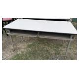 Vintage Double-Student School Desk