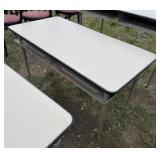 Vintage Double-Student School Desk