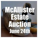 McAllister Estate Auction
