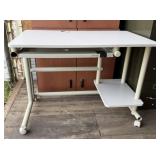 Mobile Rolling Computer Desk