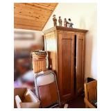 Vintage Cabinet w/ Contents
