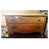 Oak Dresser w/ Contents